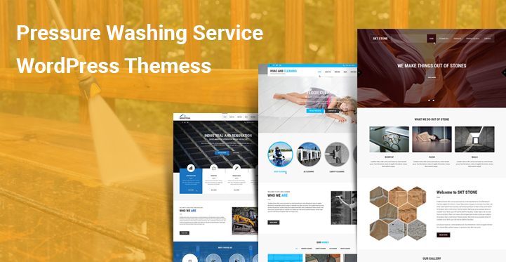 11 Pressure Washing Service WordPress Themes for Washing Cleaning Business