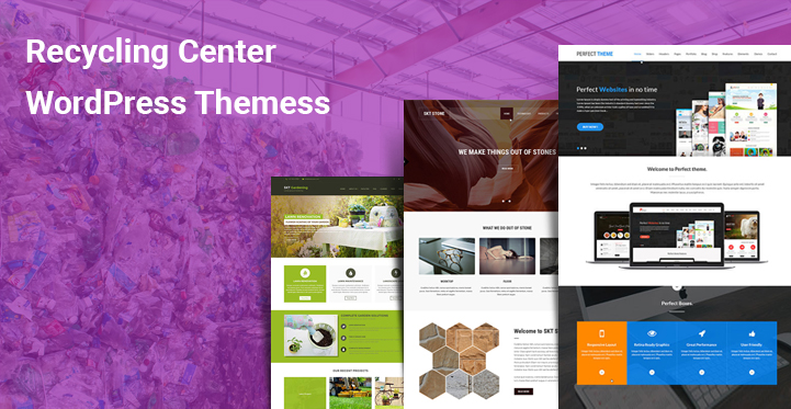 Recycling Center WordPress Themes