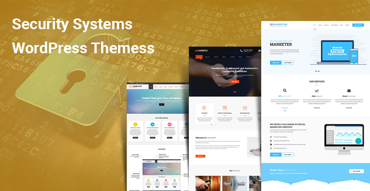 10 Security Systems WordPress Themes for CCTV Guard Protection Website