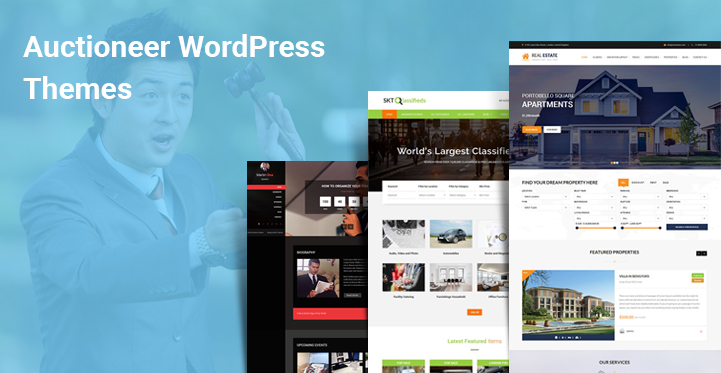 6 Auctioneer WordPress Themes for Buyers Sellers Online Auction