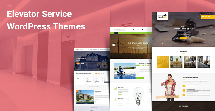 6 Elevator Service WordPress Themes for Lifts Elevators Company