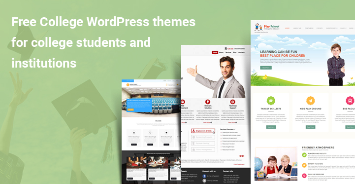 11 Free College WordPress Themes for College Students and Institutions