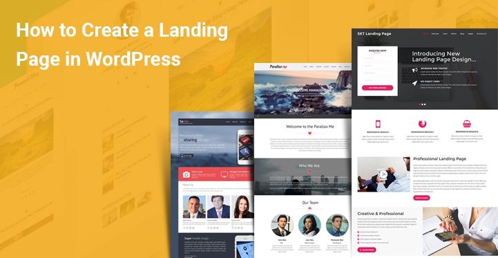 Easy Steps to Create a Landing Page in WordPress