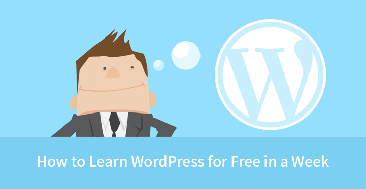 How to Learn WordPress for Free in a Week