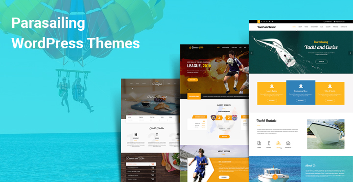 10 Parasailing WordPress Themes for Water Sports & Amusement Sites