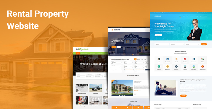 Rental Property Website Can be Created Using the Best 9 Rental Property WordPress Themes of SKT Production