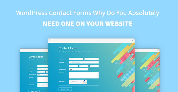 WordPress Contact Forms: Why Do You Absolutely Need For Website
