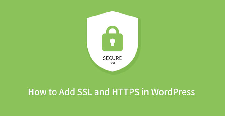 Add SSL and HTTPS in WordPress