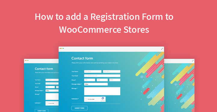 Add a Registration Form to WooCommerce Stores