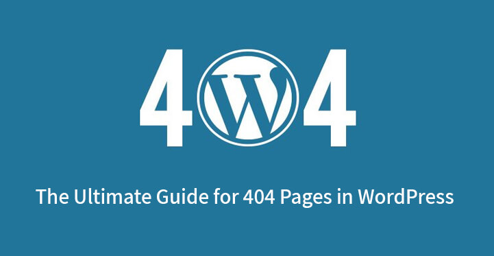 404 pages in WordPress