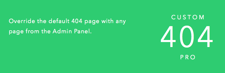 404 pages in WordPress