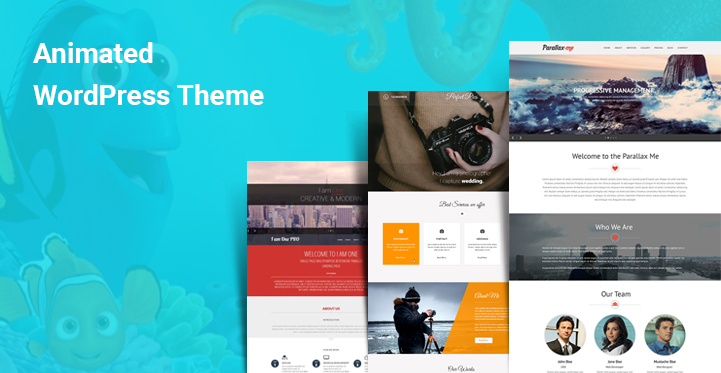 Animated WordPress Themes