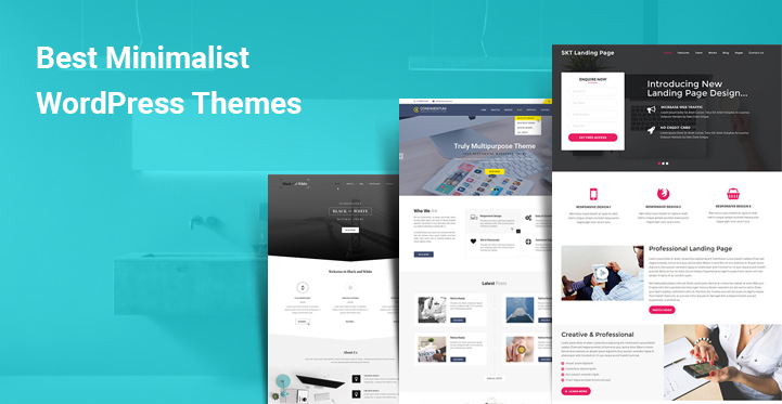 11 Minimalist WordPress Themes for Minimal Styled Websites