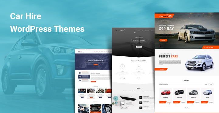 Car Hire WordPress Themes for Car Rentals Taxi Limousine Services