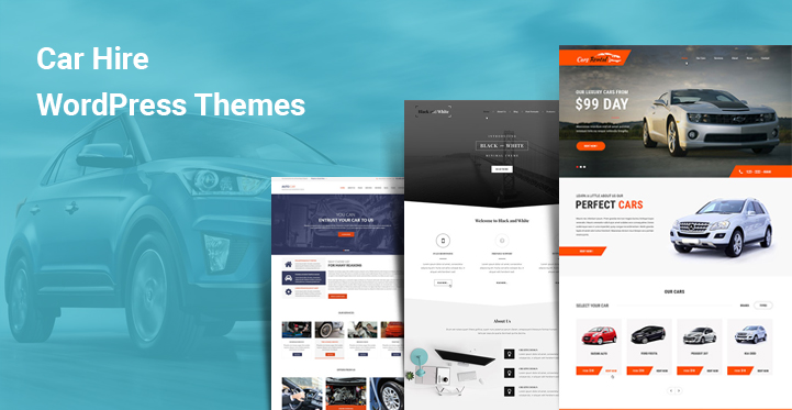 10 Authentic Car Hire WordPress Themes for Car Rentals Taxi Limousine Services