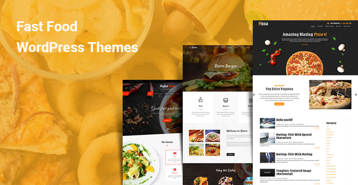 Fast Food WordPress Themes for Takeaway Food Delivery Restaurants Others