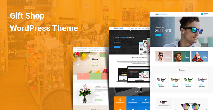Gift Shop WordPress Themes for Souvenir Gifts Presents & Others