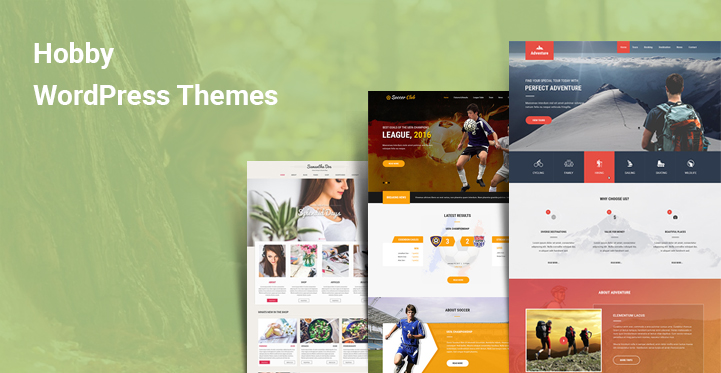 11 Popular Hobby WordPress Themes 4 Hobbies Stress Instructional Websites