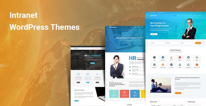 Intranet WordPress Themes for Helpdesk Community Portal Staff Platform
