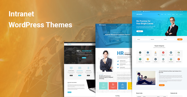 9 Intranet WordPress Themes for Helpdesk Community Portal Staff Platform