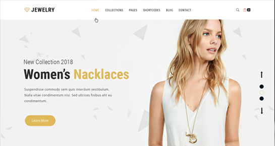 Jewellery Shop Wordpress Theme