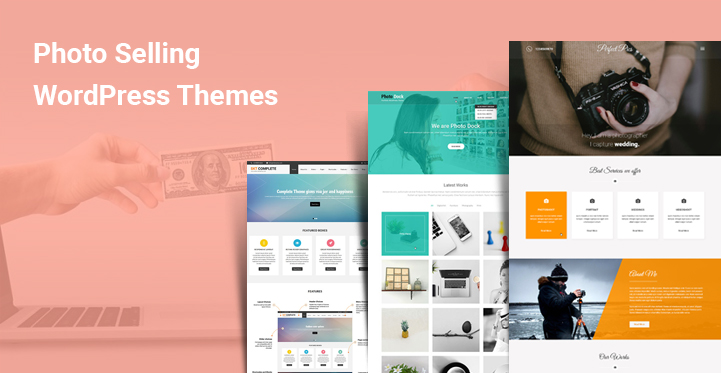 11 Photo Selling WordPress Themes for Visual Digital Photographer