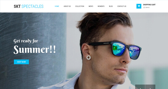 Eye Care wordpress theme