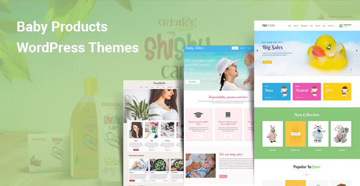 10 Delightful Baby Products WordPress Themes and Templates