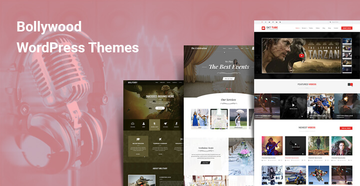 10 Excellent Bollywood WordPress Themes for Online Movie Cinema Studio