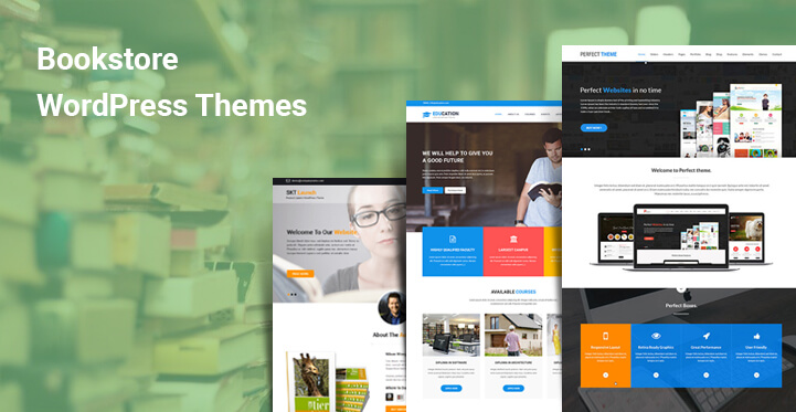 bookstore wordPress themes