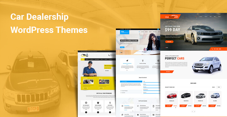 8 Car Dealership WordPress Themes for Car Owners Dealers Auto Workshops