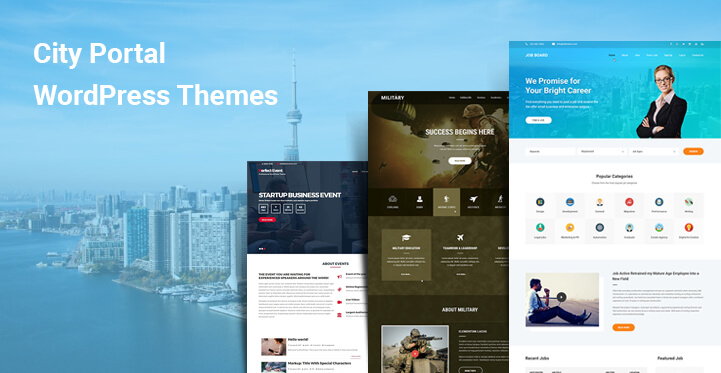 11 City Portal WordPress Themes for Government Department and Agency