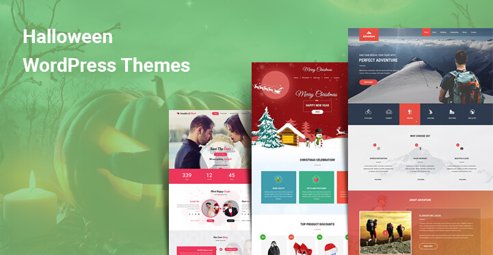 Halloween WordPress Themes for Celebration Party Event Organizers