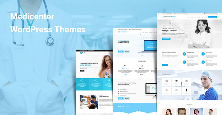 10 Medicenter WordPress Themes for Medical Hospital Clinic Doctor Health Experts