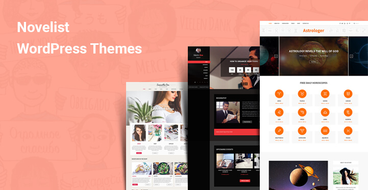 novelist WordPress themes