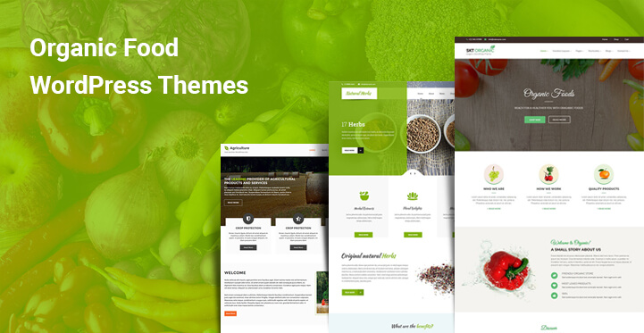 Organic Food WordPress Themes