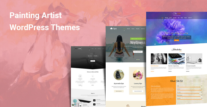 painting artist wordpress themes