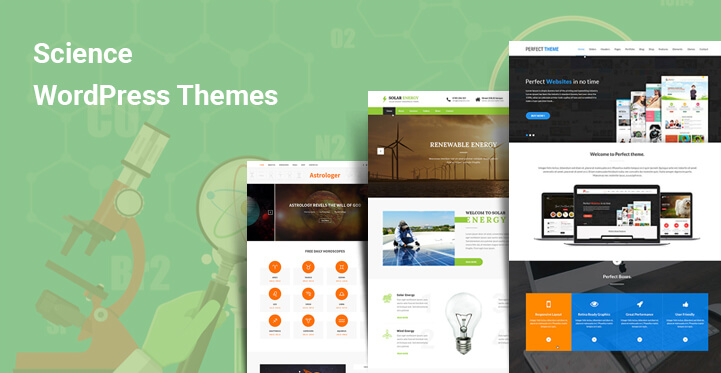 11 Science WordPress Themes for Scientists Labs News and Technology Portal