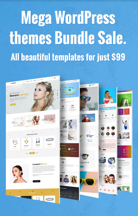 all WordPress themes bundle sale club