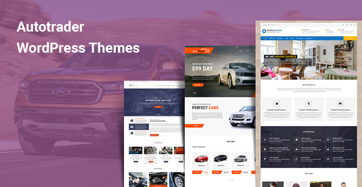 Autotrader WordPress Themes for Automobile Rental Repair Garage Dealer Websites
