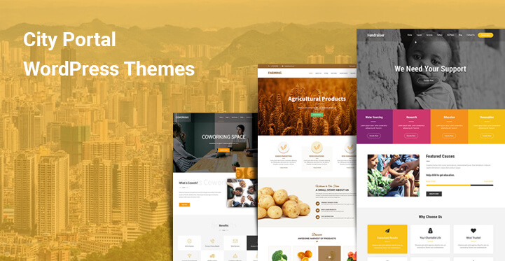 7 City Information WordPress Themes for Government Tourism Info Sites