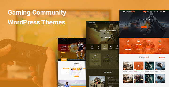 6 Gaming Community WordPress Themes for Gamers PUBG Game Zone Websites