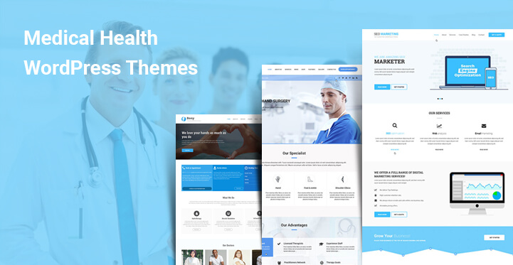 12 Medical Health WordPress Themes for Doctor Hospital Health Related Websites