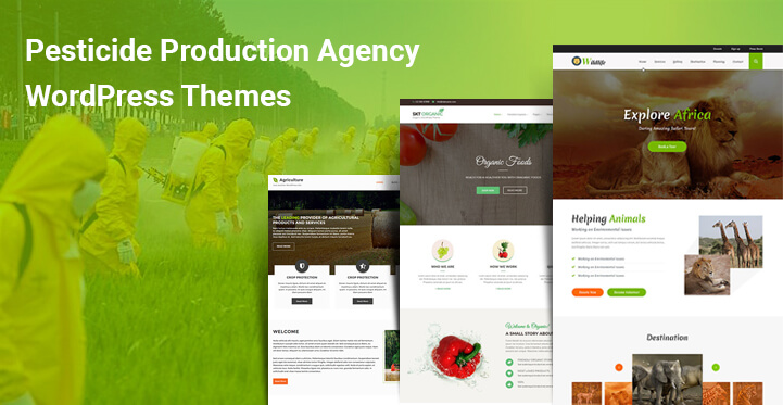 7 Pesticide Production Agency WordPress Themes for Pest Control Insecticides Others