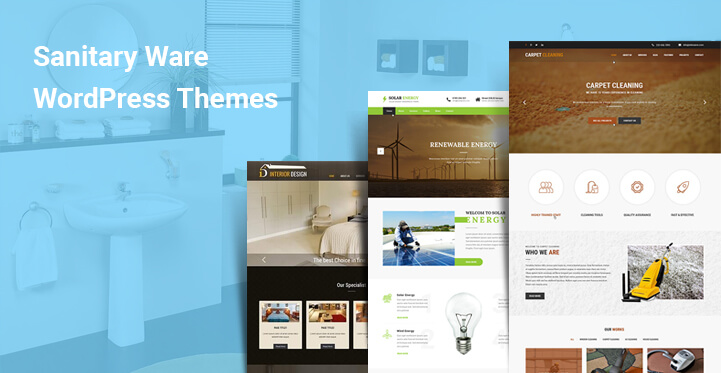 11 Sanitary Ware WordPress Themes for Bathroom Hardware Fittings Plumbing Materials