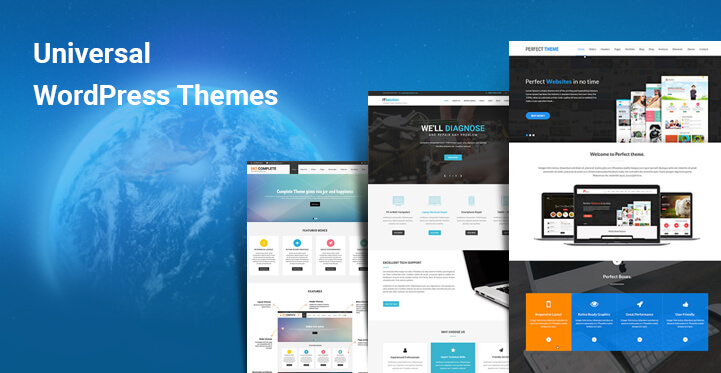 6 Universal WordPress Themes for Any Type of Website Building Using Layouts Structures