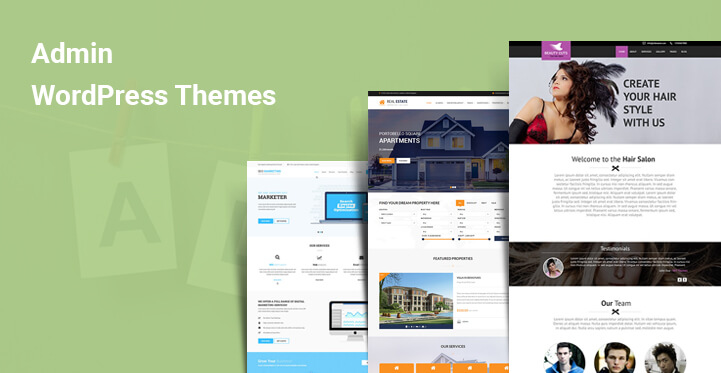 Admin WordPress theme