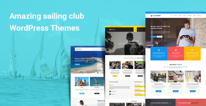 sailing club WordPress themes