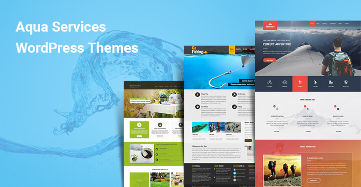 Aqua Services WordPress themes