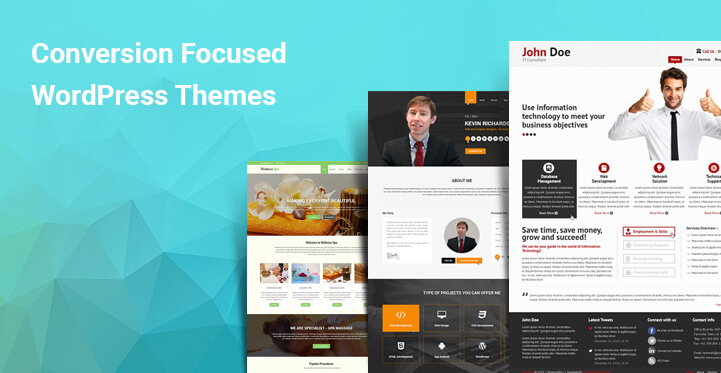 12 Outstanding Conversion Focused WordPress Themes That Help You Meet The Right Customers